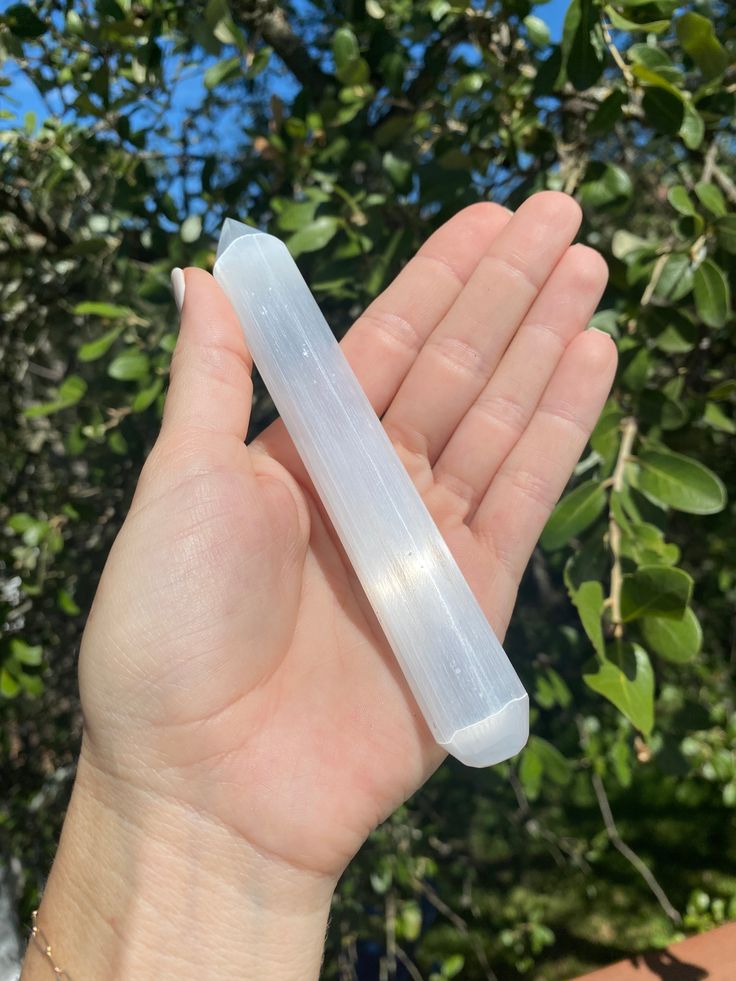 Selenite Wand