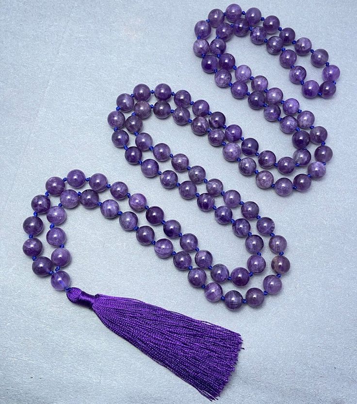 Amethyst Mala