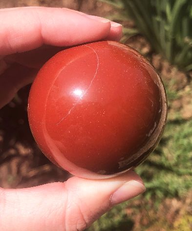 Red Jasper Ball